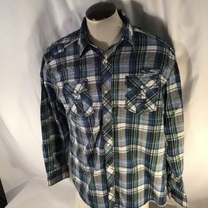 BKE Men Long Sleeve Shirt Size XL